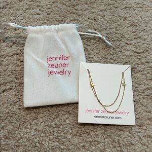 Jennifer Zeuner Gold Necklace